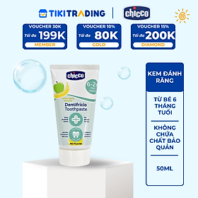 Kem đánh răng hương Chuối - Táo Chicco  6M+