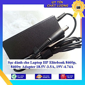 Sạc dùng cho Laptop HP Elitebook 8460p 8460w Adapter 18.5V-3.5A 19V-4.74A - Hàng Nhập Khẩu New Seal