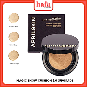 [PHIÊN BẢN NÂNG CẤP] Phấn Nước AprilSkin Magic Snow Cushion 3.0 SPF50+/PA+++ 15g