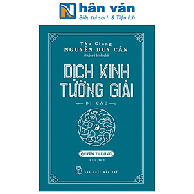 Dịch Kinh Tường Giải - Di Cảo (Quyển Thượng)