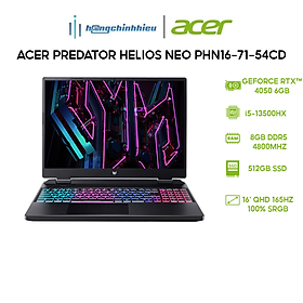 Mua Laptop Acer Predator Helios Neo PHN16-71-54CD (i5-13500HX|8GB|512GB|RTX 4050 6GB|16 ) Hàng chính hãng