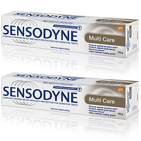 Combo 2 Kem đánh răng Sensodyne Multi care - Bảo vệ toàn diện