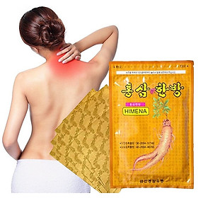 Mua (Gói 20 miếng) Cao dán hồng sâm hàn quốc himena