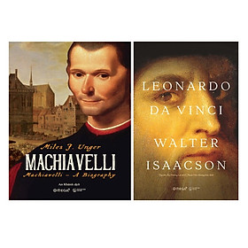 Combo Sách Danh Nhân Thế Giới Machiavelli + Leonardo da Vinci Walter