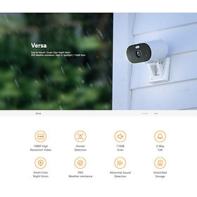 Mua Camera Wifi Imou VERSA C22FP 2MP Đàm Thoại Hai Chiều Dùng Trong Nhà Ngoài Trời Nhỏ Gọn - Hàng chính hãng