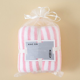 Mua Combo 5 - Khăn mặt siêu thấm chất liệu 100 cotton siêu mềm mại thoải mái- 87101