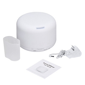 Remote Control 500ml Ultrasonics Air Humidifier Aroma Oil Diffuser With 7 Color LEDs Night Light Household Electric