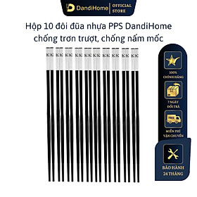 Mua Đũa nhựa PPS sợi thủy tinh DandiHome kết hợp Inox 304 DandiHome cao cấp  chống trượt  chống nấm mốc