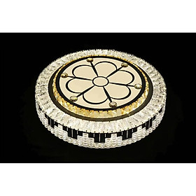 Mua Đèn ốp trần  đèn tròn D500 pha lê 3 chế độ ánh sáng