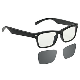 Smart Audio Glasses Wirelessly BT Music Glasses Music & Hands-Free Calling Blue Light Blocking / Polarized Eyeglasses