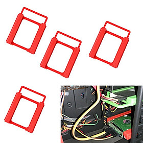 4 Pieces Hard Drive Disk Mounting Holder Adapter to 3.5inch Existing SSD Bay