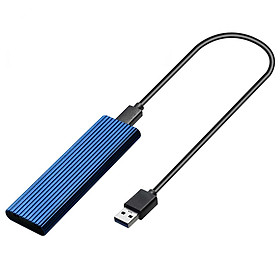 Bộ chuyển đổi  M.2 NGFF SSD 6Gbps sang USB 3.1 Type-C -Màu xanh dương