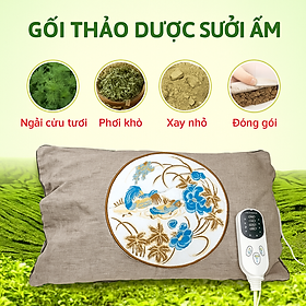 Gối Sưởi Thảo Dược Ngải Cứu – Liệu Pháp Thiên Nhiên Cho Giấc Ngủ An Lành