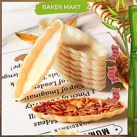 Mua Đế bánh thuyền  Đế Tart bánh thuyền gạo nếp Đài Loan - Nguyên liệu làm bánh Baker Mart