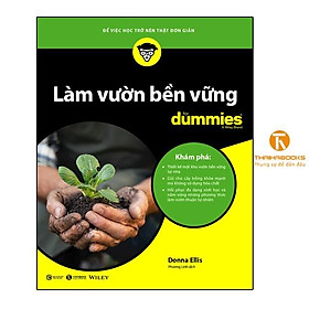 Sách - Làm vườn bền vững for dummies