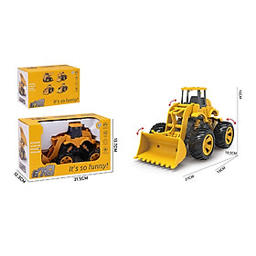 678 - 9032E Đồ chơi Mô hình xe xúc quán tính mô phỏng (KT 21.5x12.5x14cm)