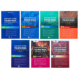 Hình ảnh Sách đánh thức tài năng toán học - Á Châu Books ( Bộ 7 cuốn )