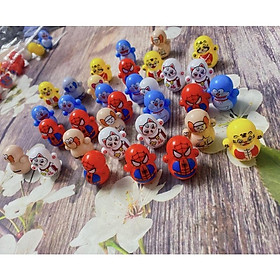 Lật Đật Nhí Dễ Thương Các Hình Size 4cm Đồ Chơi Bé Trai Bé Gái - Lật Đật Nhí Bé Trai