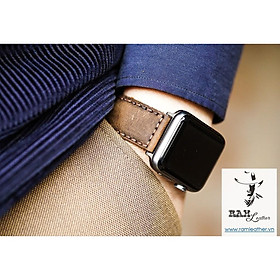 DÂY ĐỒNG HỒ DA SÁP NGỰA – RAM BAUHAUS 1950 CHO APPLE WATCH - HÀNG CHÍNH HÃNG RAM LEATHER