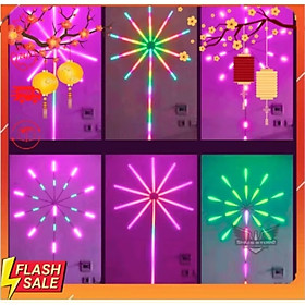 ĐÈN LED PHAO HOA DÁN TƯỜNG TRANG TRÍ MÀU SẮC CỰC ĐẸP MẪU MỚI