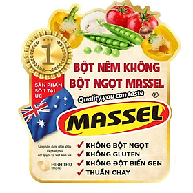 Hạt Nêm Massel Úc 100% Từ Rau Củ 168gr - Nấu Được Món Chay, Món Mặn, Ăn Dặm Cho Bé Và Mọi Lứa Tuổi Trong Gia Đình