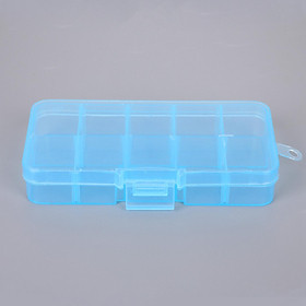 10 Grid  Jewelry Removable Storage Box Beads Earring Container