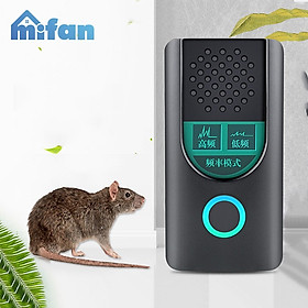 Máy Đuổi Chuột bằng Sóng Siêu Âm Mifan - HIệu Quả, An Toàn Không Gây Hại Sức Khoẻ - Bảo hành 3 tháng 1 đổi 1