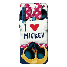 Ốp Lưng Dành Cho Điện Thoại Samsung Galaxy A7 2018 I Love Mickey