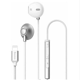 Tai nghe Lightning cho iPhone/iPad không cần đầu chuyển 3.5 Baseus P06 - Hàng chính hãng
