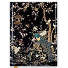 NB - Ashmolean Museum: Embroidered Hanging With Peacock