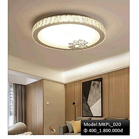 MKPL_13 Đèn mâm áp trần phale chuẩn K9 tô điểm phòng khách, đèn tô điểm trần hiện đại DT