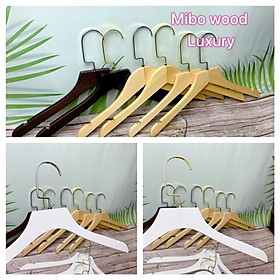 Mua Móc quần áo   móc treo quần áo gỗ móc áo gỗ luxury móc treo quần áo nam nữ nhận khắc logo từ 5 chiếc giá 5k một chiếc