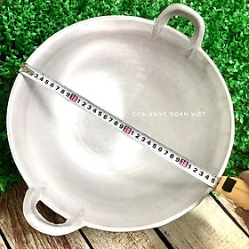 Chảo Gang Đúc Nguyên Khối 36cm, 40 cm