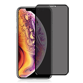 Đen - Miếng dán kính cường lực 3D chống nhìn trộm cho iPhone 11 Pro (5.8 inch) hiệu ANANK (mỏng 0.3mm, cảm ứng mượt, độ trong tuyệt đối, chống mọi va đập) - Hàng nhập khẩu