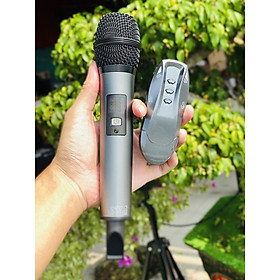 Micro karaoke dành cho ô tô Max BX7 - Micro không dây đa năng cao cấp - Kết Nối Bluetooth, Chức Năng Lọc Âm Cực Tốt, Chống Hú, Chống Ồn Và Méo Tiếng Giúp Âm Thanh Phát Ra Trong Trẻo, Mượt Mà - Biến mọi loa vi tính thành loa karaoke