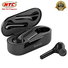 Mua Tai nghe true wirless Baseus W07 âm thanh cực hay - hỗ trợ nghe từng tai riêng lẻ - Hàng Chính Hãng