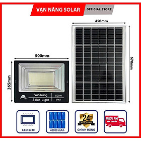 Mua Đèn Pha Năng Lượng Mặt Trời Vạn Năng 500w