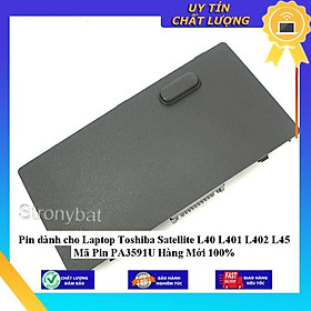 Pin dùng cho Laptop Toshiba Satellite L40 L401 L402 L45 Mã Pin PA3591U - Hàng Nhập Khẩu  MIBAT778