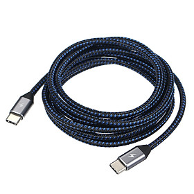 Type-C Data Cable 3.1 Double Head Output Type-C Public To Public Weave Data Cable Charge Cable
