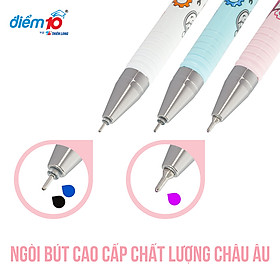 Combo 10 bút gel smooth flowing gel ink thiên long điểm 10 tp-gel038