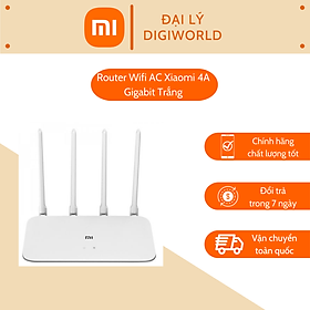 Mua Router Wifi AC Xiaomi 4A Gigabit Trắng - Hàng chính hãng - Router phát wifi XIaomi chính hãng Trải nghiệm wifi tốc độ cao