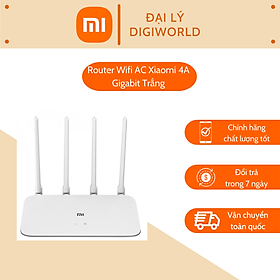 Router Wifi AC Xiaomi 4A Gigabit Trắng - Hàng chính hãng