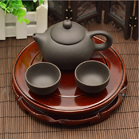 Mua Đế gỗ Kê tròn XOAY đủ kích thước 10cm-40cm(Kê Thiềm thừ Tượng phật Bát hương ....)