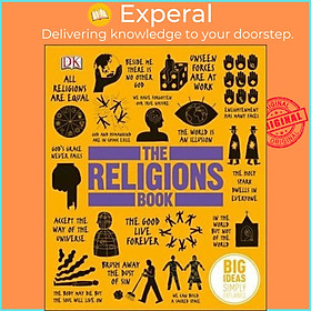 Hình ảnh Sách - The Religions Book : Big Ideas Simply Explained by Dk (UK edition, hardcover)