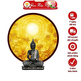 Mua Đèn Thờ Hào Quang Phật Tranh Trúc Chỉ Tròn  Trang Trí Bàn Thờ  Hào Quang Trúc Chỉ Hoa Sen TC-HQ-100