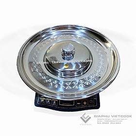 Mua LẨU SỐNG INOX 304 THAPHAFAC - Vành thiết kế rộng để đựng thực phẩm nhúng lẩu tiện lợi