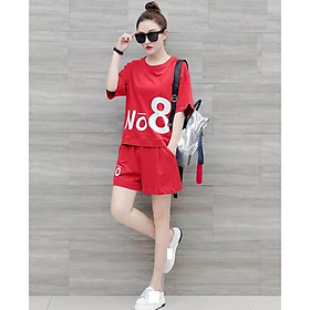 Đồ bộ nữ mặc nhà đẹp thời trang cổ tròn thêu chữ đẹp mẫu hot, thun cotton 4 chiều co dãn cực đẹp, phom chuẩn - aloha style. Size từ 40-65kg