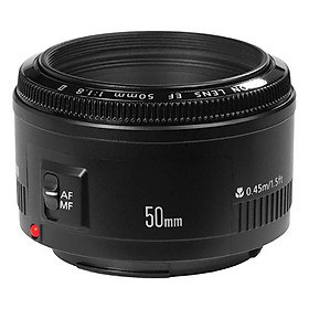 Mua Ống Kính Yongnuo 50mm F1.8 Cho Nikon - Tặng Kèm Loa Che Nắng HB-47 - Hàng Nhập Khẩu