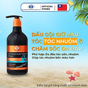 Dầu gội chăm sóc tóc nhuộm Dr's Formula Color Fixing & Scalp Treatment Shampoo giữ màu tóc lâu, chống phai màu