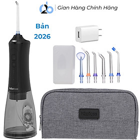 Tăm nước cầm tay h2ofloss hfp11, phiên bản mới nhất với dây sạc usb Type C và tăng cường khả năng chống nước